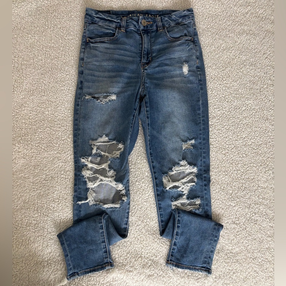 American Eagle Curvy HiRise Jeggings